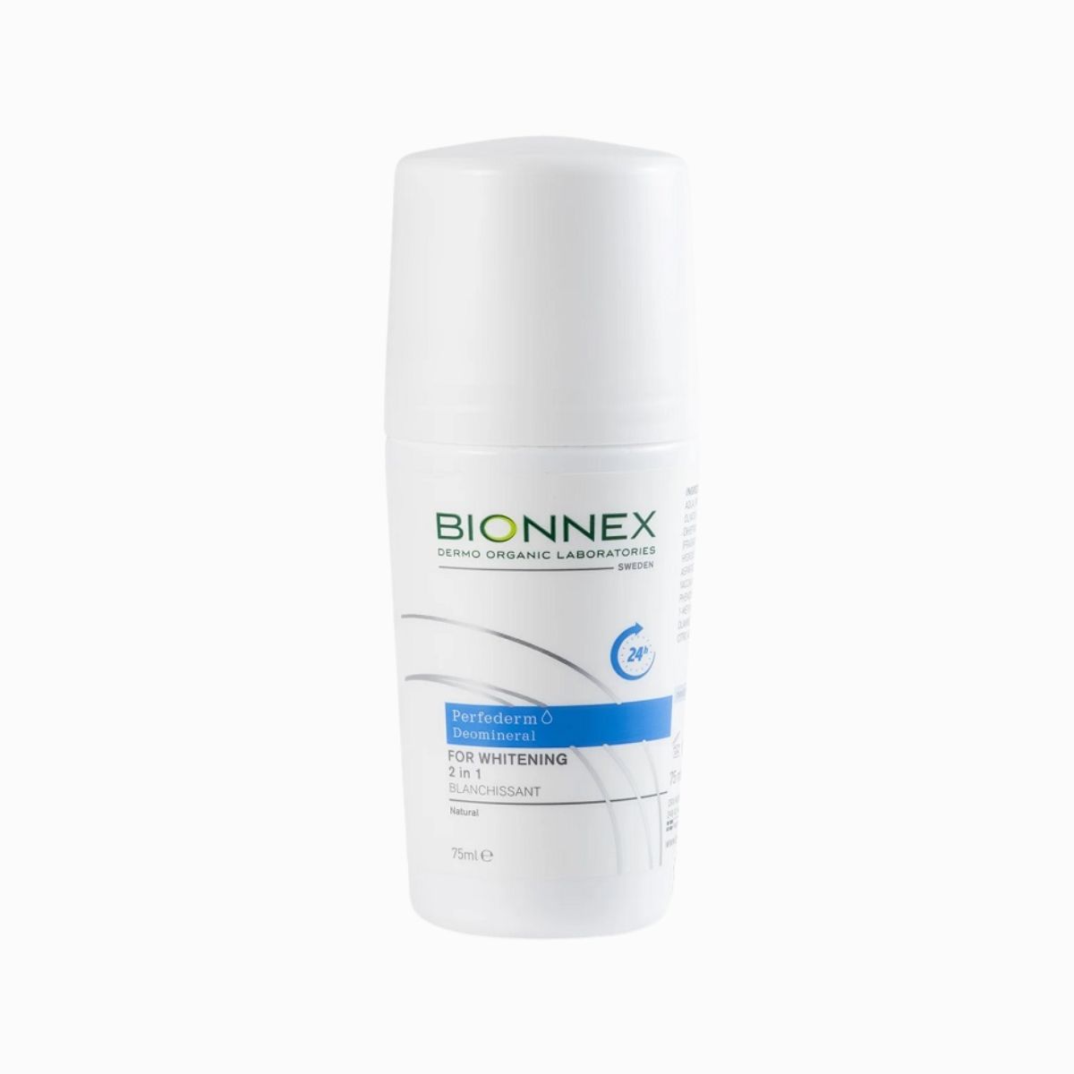 Minerálny deodorant roll-on 2v1 pri hyperpigmentácii - 75ml - Bionnex