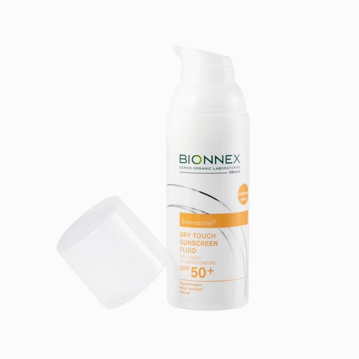 Ochranný krém na opaľovanie "Suchý dotyk" SPF 50+, 50 ml - Bionnex