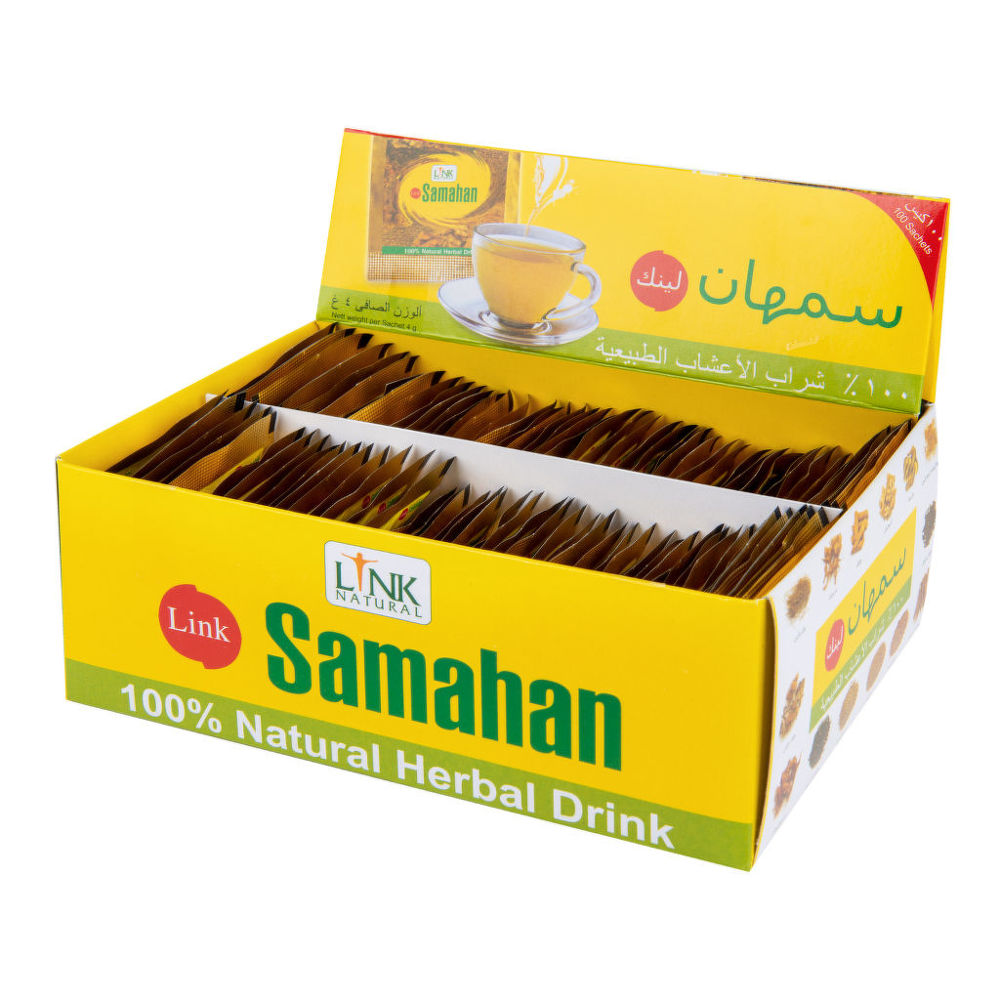 E-shop HealthNA Samahan - ajurvédsky instantný bylinný čaj - Link Natural Balenie: 400 g