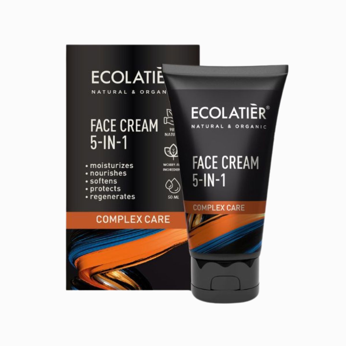 Krém na tvár 5 v 1 komplexná starostlivosť - 50 ml - Ecolatier