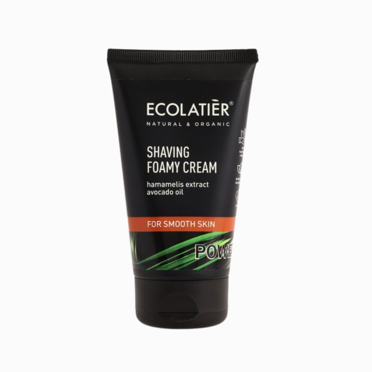 Penový krém na holenie pre hladkú pokožku - 150 ml - Ecolatier