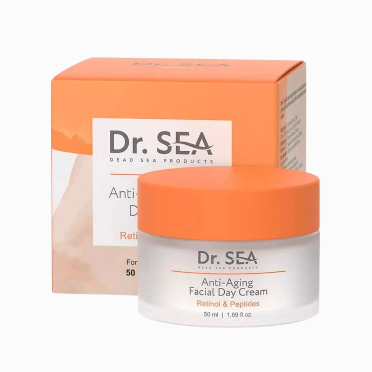 Anti-aging denný krém na tvár s retinolom a peptidmi - 50 ml - Dr. Sea