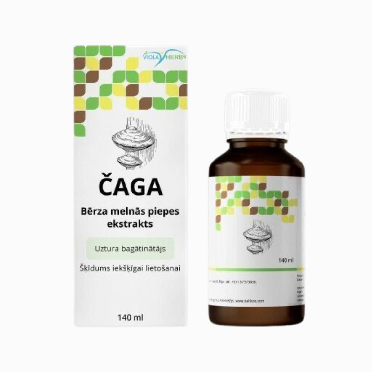 Befungin extrakt z čagy - 140ml - HealthNA