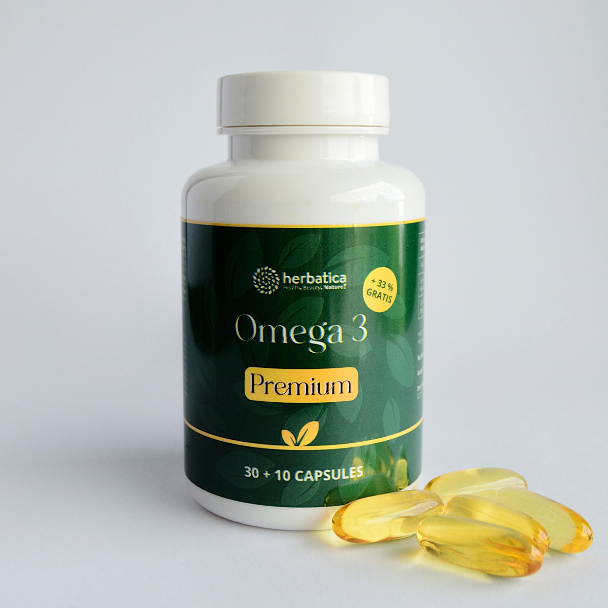 Omega 3 Premium - 40 kapsúl - Herbatica