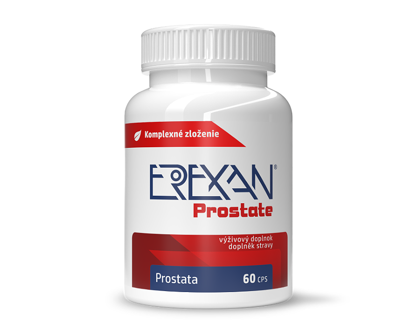 EREXAN Prostate starostlivosť o prostatu a močové cesty - 60 kapsúl