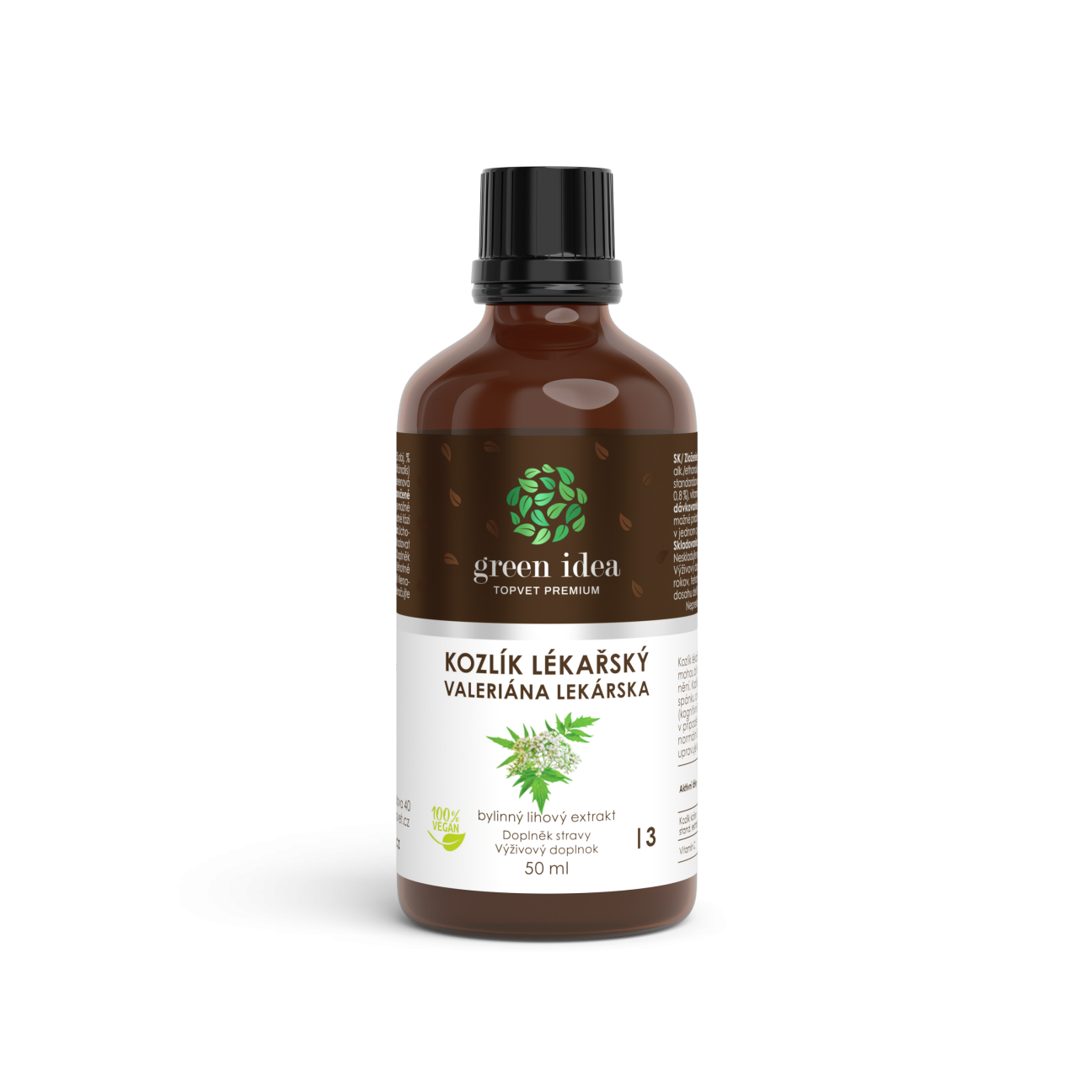 Kvapky z valeriány lekárskej 50 ml - Green idea