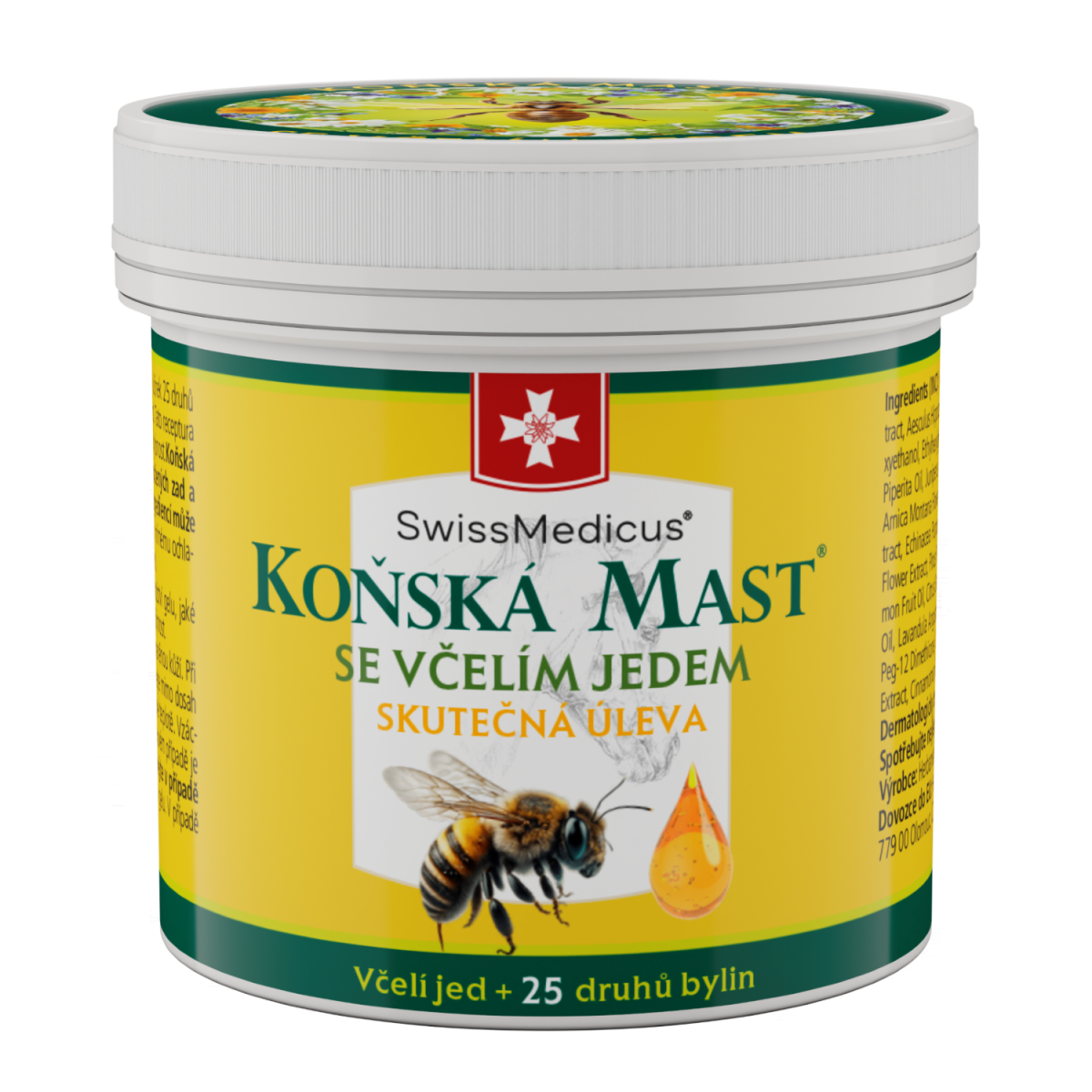 Konská masť so včelím jedom 150 ml - Green idea