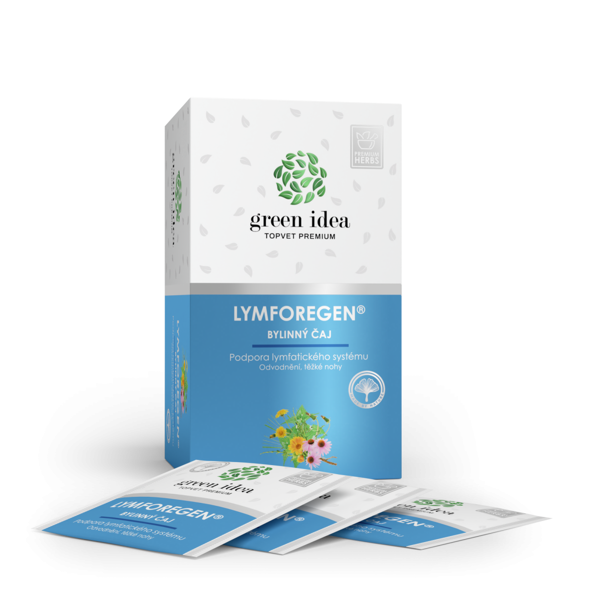 Herbex Lymforegen® - bylinný čaj 20 vrecúšok - Green idea