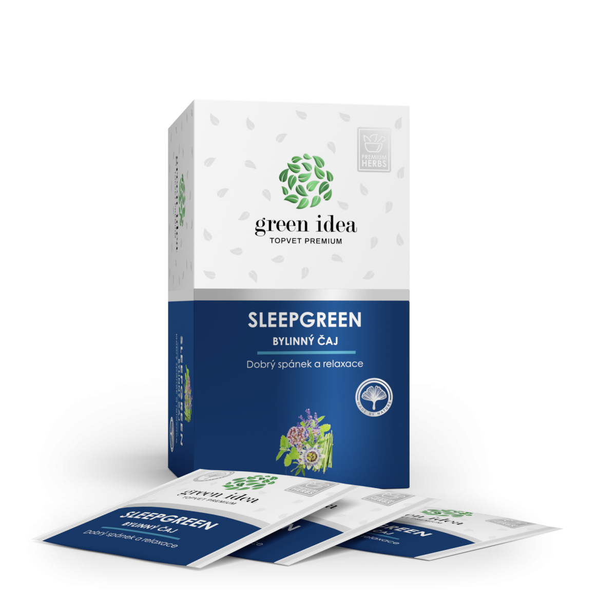 Herbex Sleepgreen - bylinný čaj 20 vrecúšok - Green idea