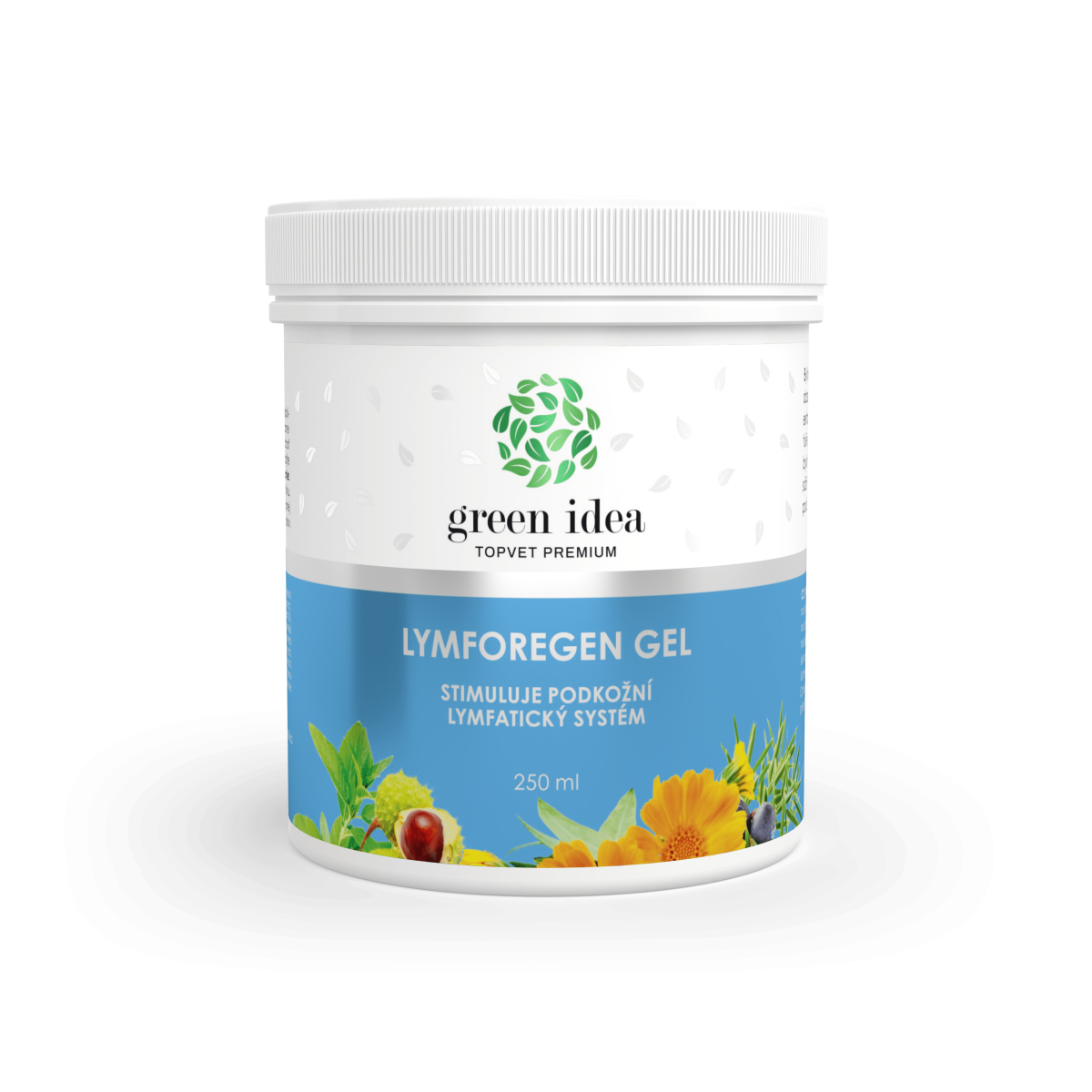 Lymforegen masážny gél 250 ml - Green idea