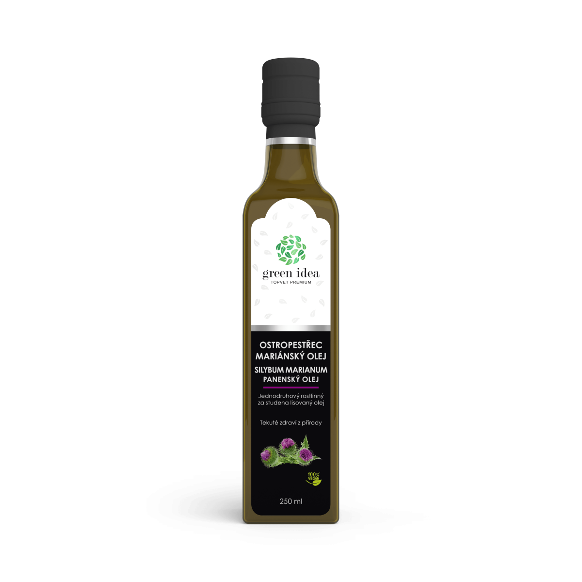 Pestrec mariánsky olej 250 ml - Green idea