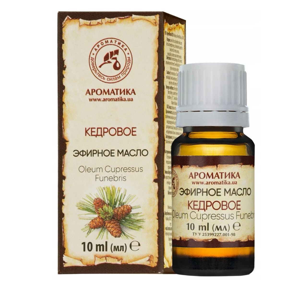 Esenciálny olej Céder - 10 ml - Aromatika