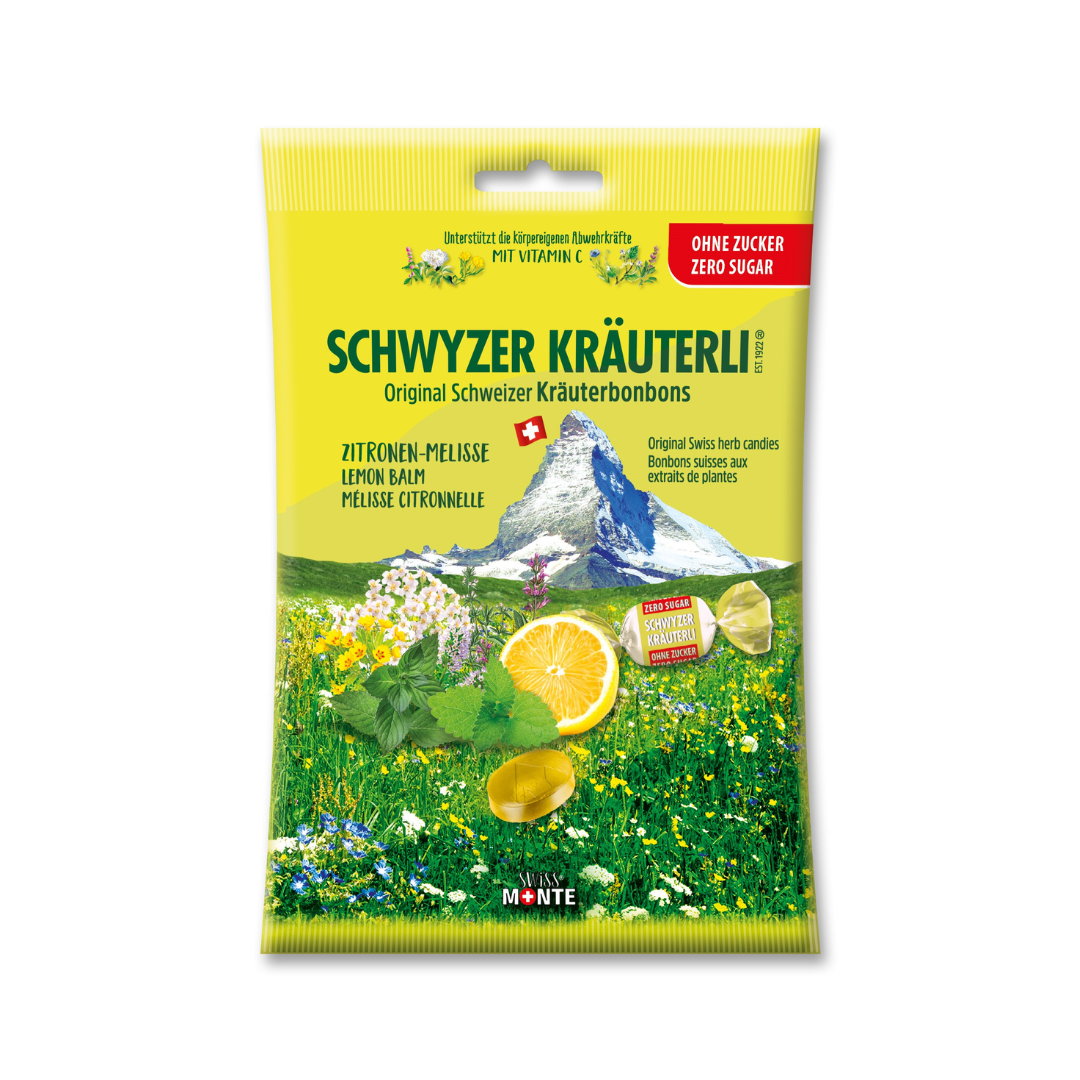 DOMACO Bylinné bonbóny - Citrón+medovka bez cukru 75 g - Green idea