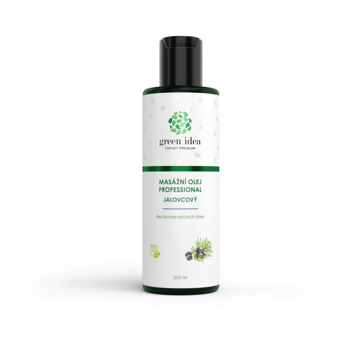 Jalovcový masážny olej 200 ml - Green idea
