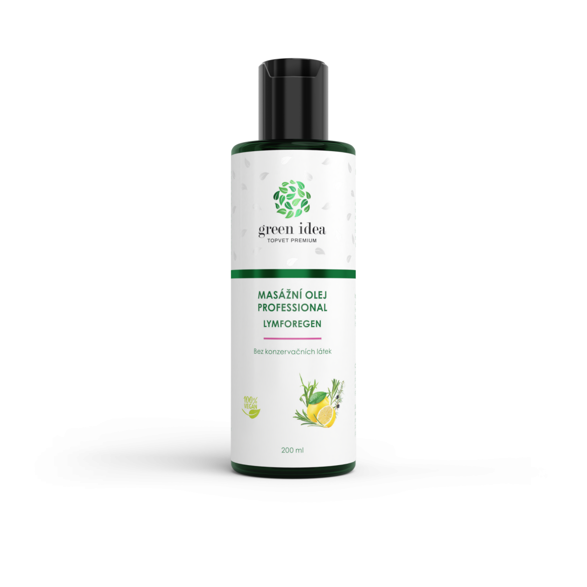 Lymforegen - masážny olej 200 ml - Green idea