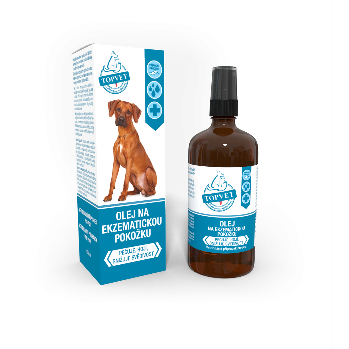 Oleje na ekzémovú pokožku pre psov 100 ml - Green idea