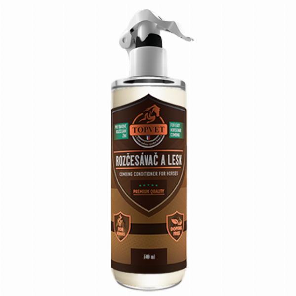 Rozčesávač a lesk 500 ml - Green idea