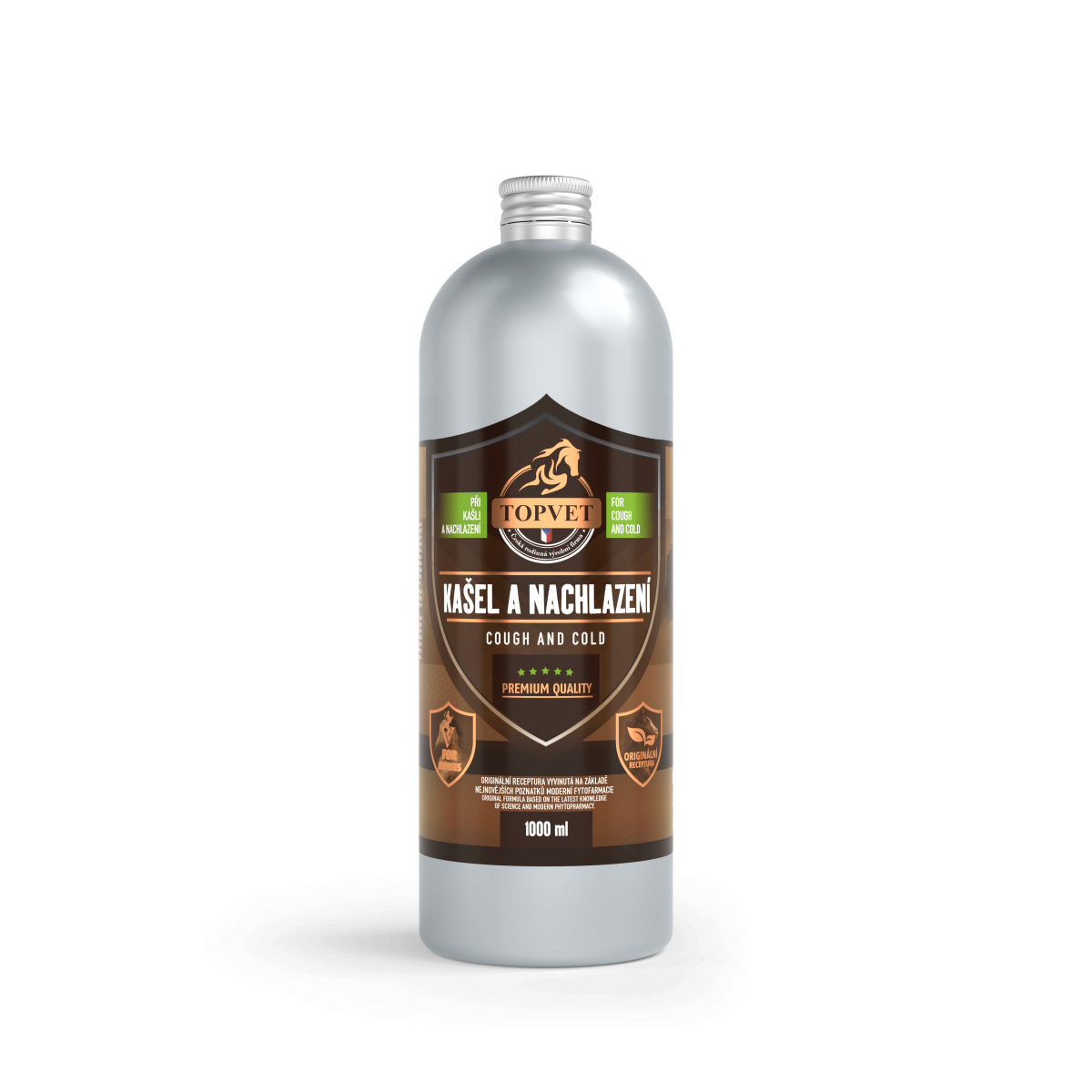 Sirup Kašeľ a nachladnutie 1000 ml - Green idea