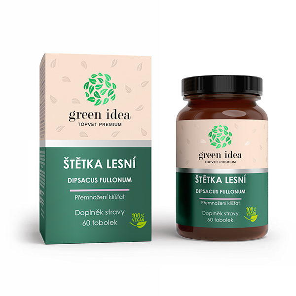 Štetka lesná - tobolky 60 ks - Green idea