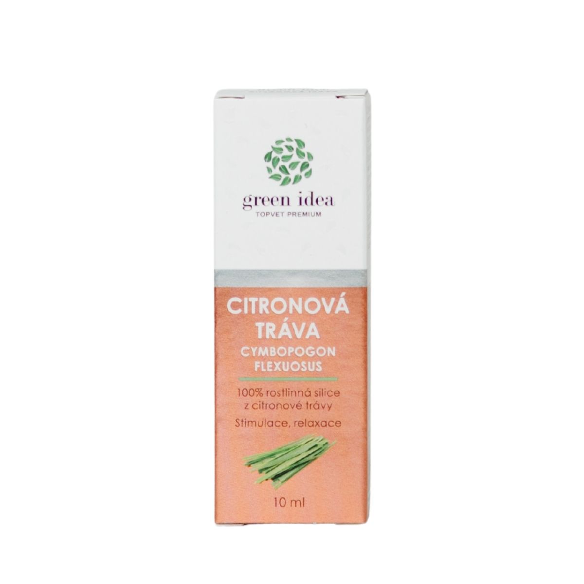 Citrónová tráva – 100 % silica 10 ml – Green idea