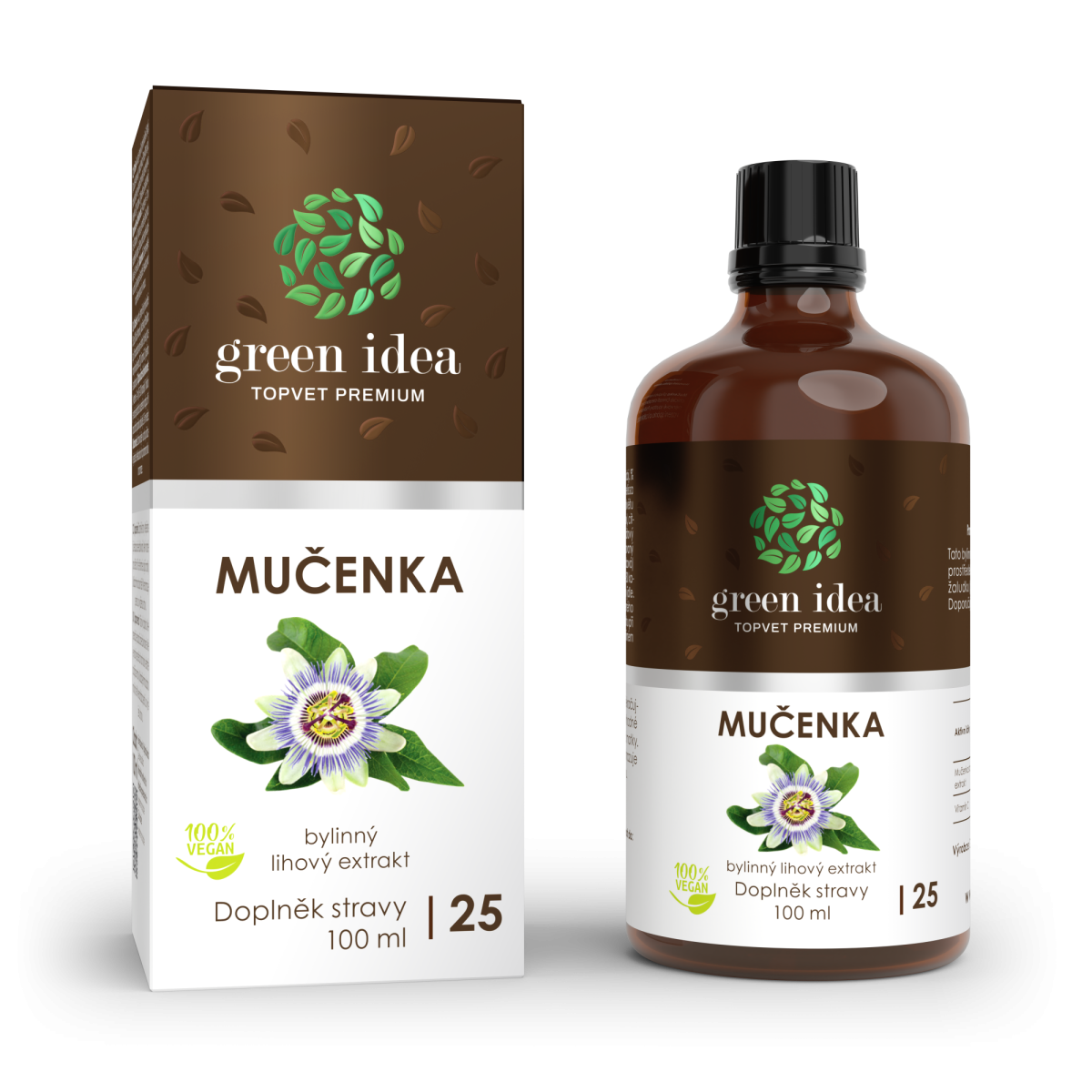Mučenka – tinktúra 100 ml – Green idea