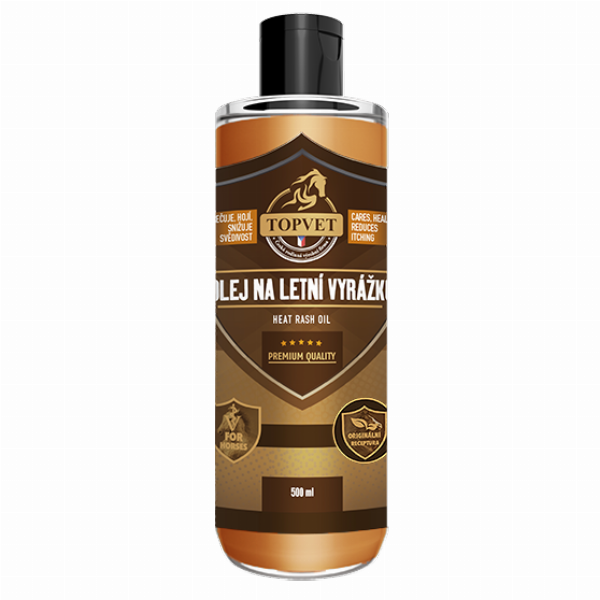 Olej na letnú vyrážku 500 ml – Green idea