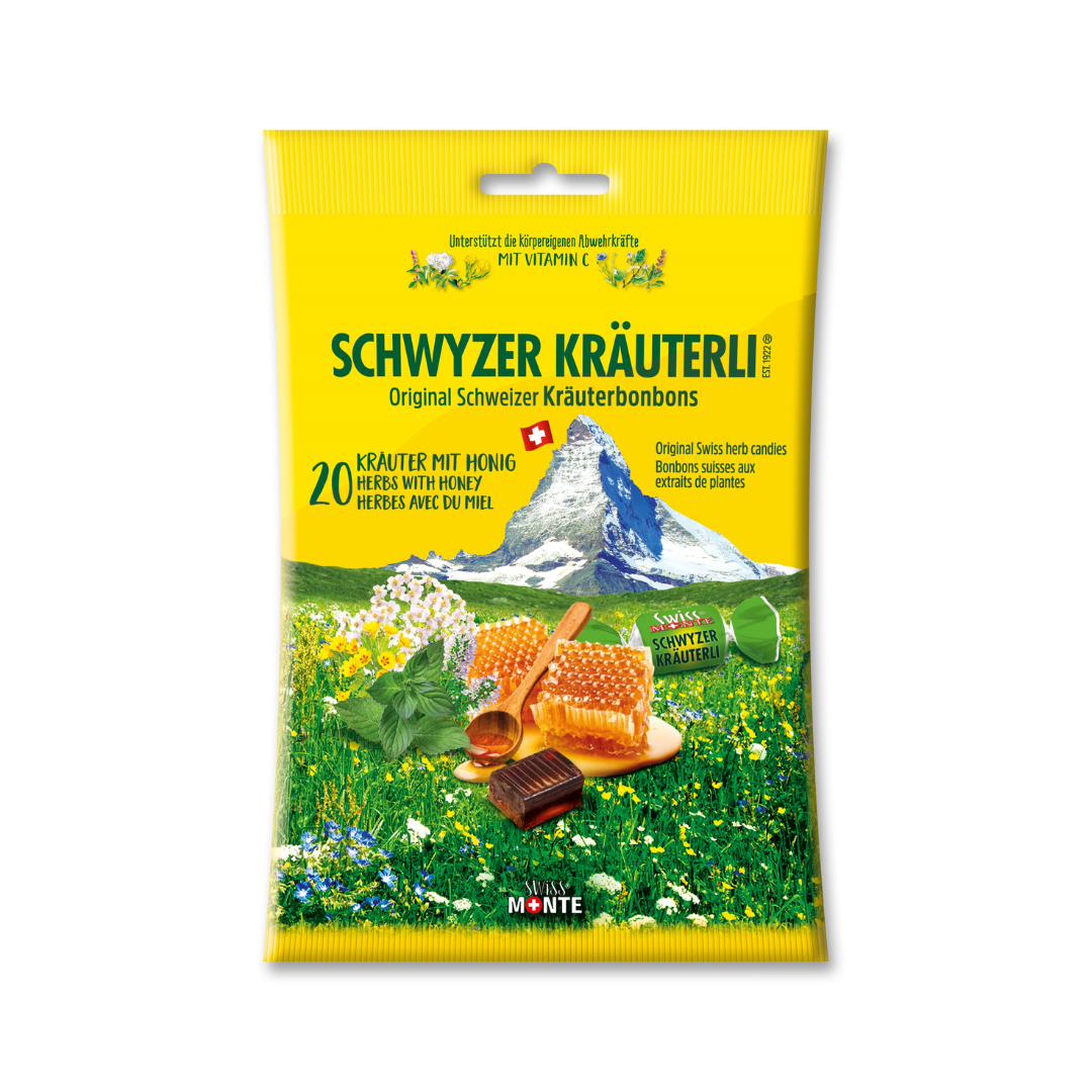 DOMACO Bylinné cukríky – Bylinky s medom 75 g – Green idea