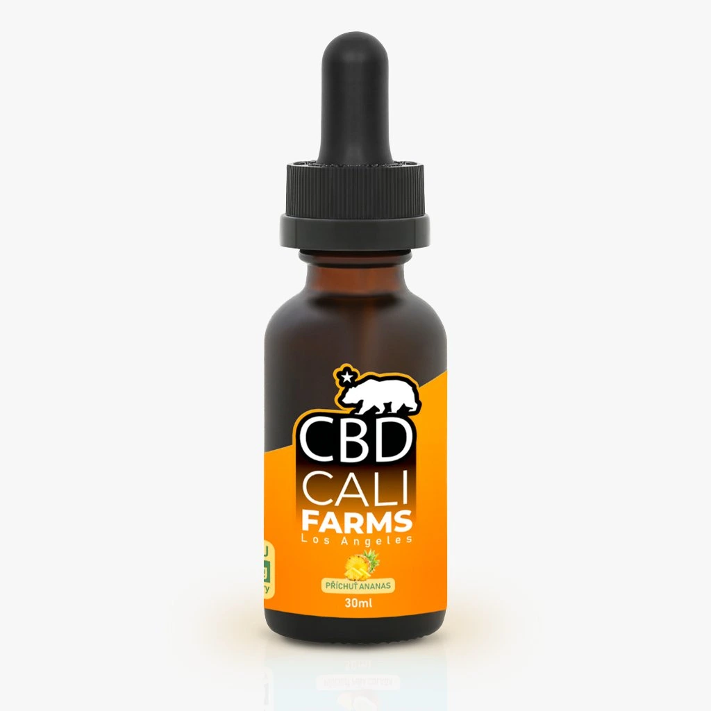 CBD Olej (3000 mg) - Ananás - 30 ml - CaliFarms