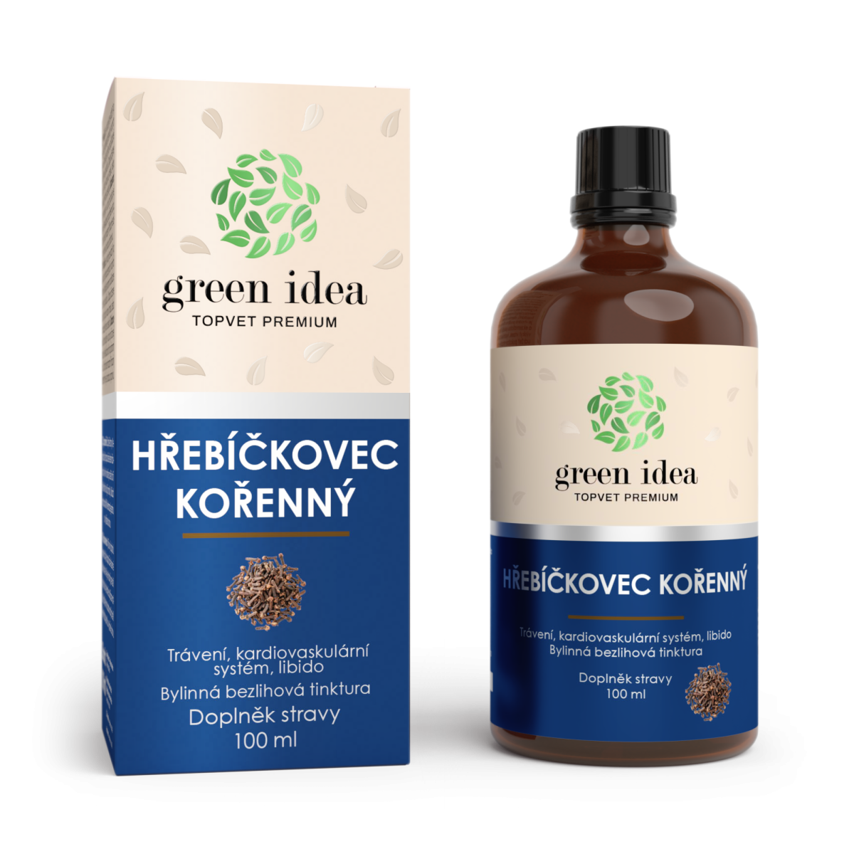 Klinčekovec – bezliehová tinktúra 100 ml – Green idea