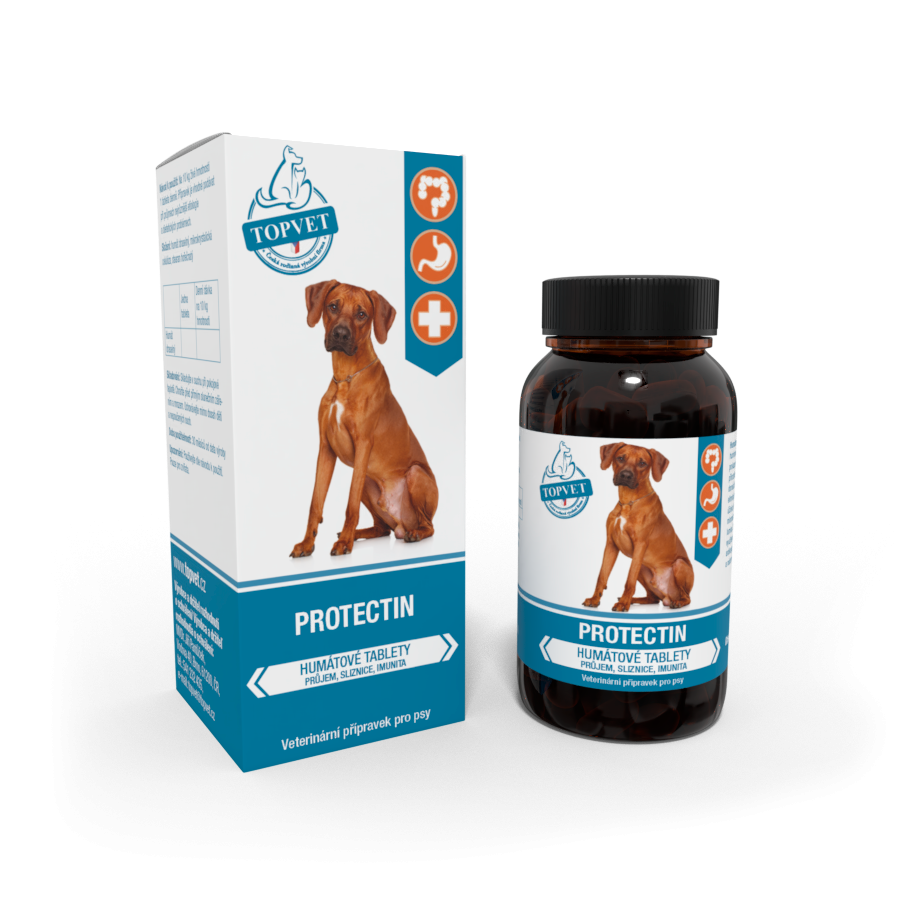 Humátové tablety Protectin pre psy 90 ks - Green idea