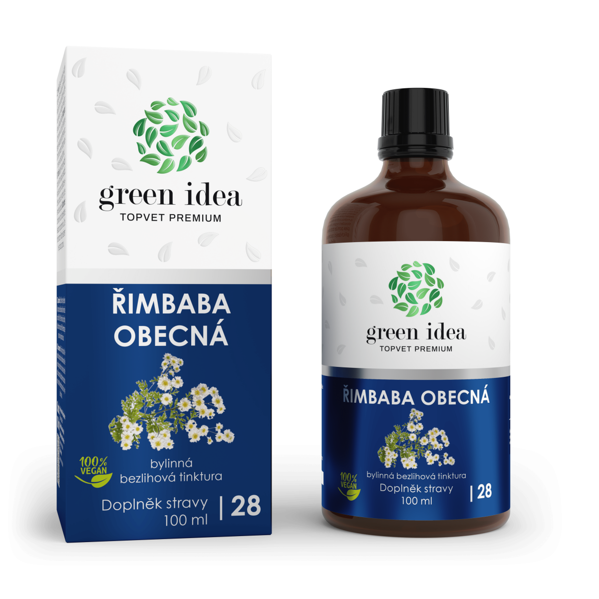 Rimbaba obyčajná – bezliehová tinktúra 100 ml – Green idea