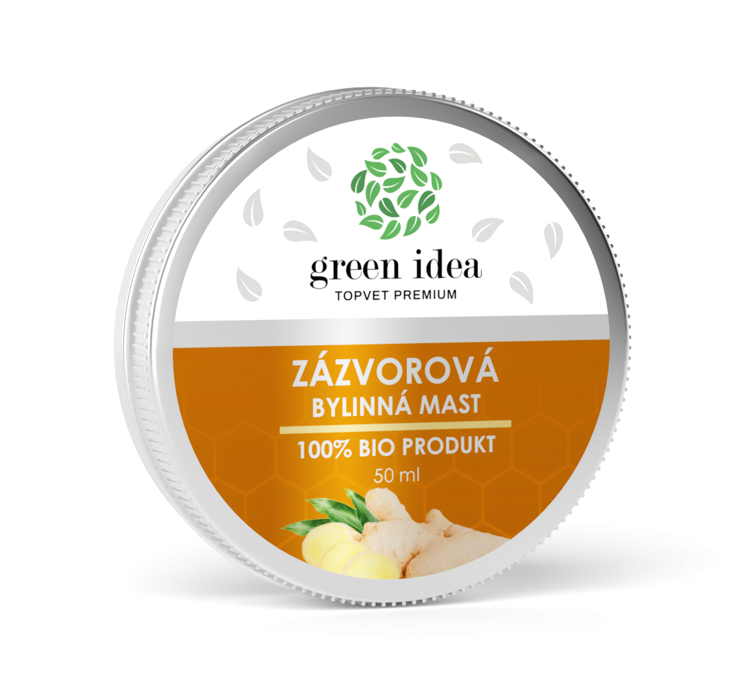 Zázvorová masť 50 ml - Green idea