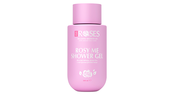 ROSY ME Relaxačný sprchový gél s prírodnou ružovou vodou 300ml - NATURE OF AGIVA