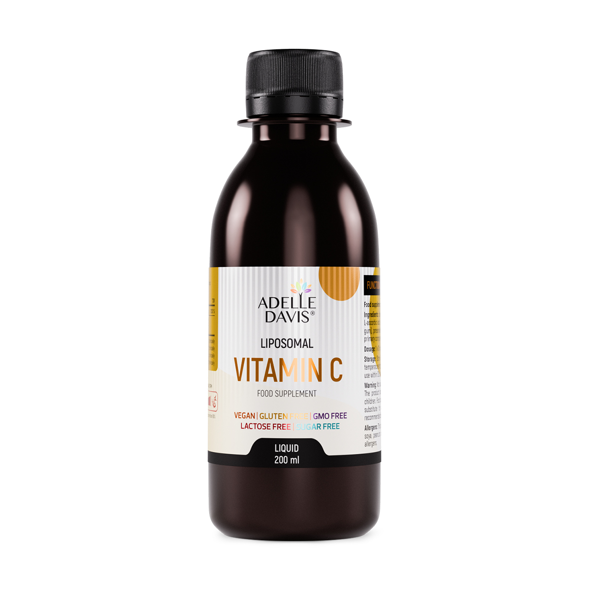 Lipozomálny vitamín C 200 ml - Adelle Davis