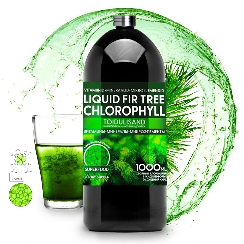 Tekutý chlorofyl – 1000 ml – Vitateka