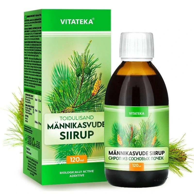 Sirup z borovicových výhonkov – 120 ml – Vitateka