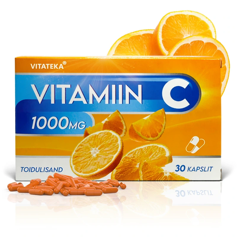 Vitamín C 1000 mg – 30 kapsúl – Vitateka