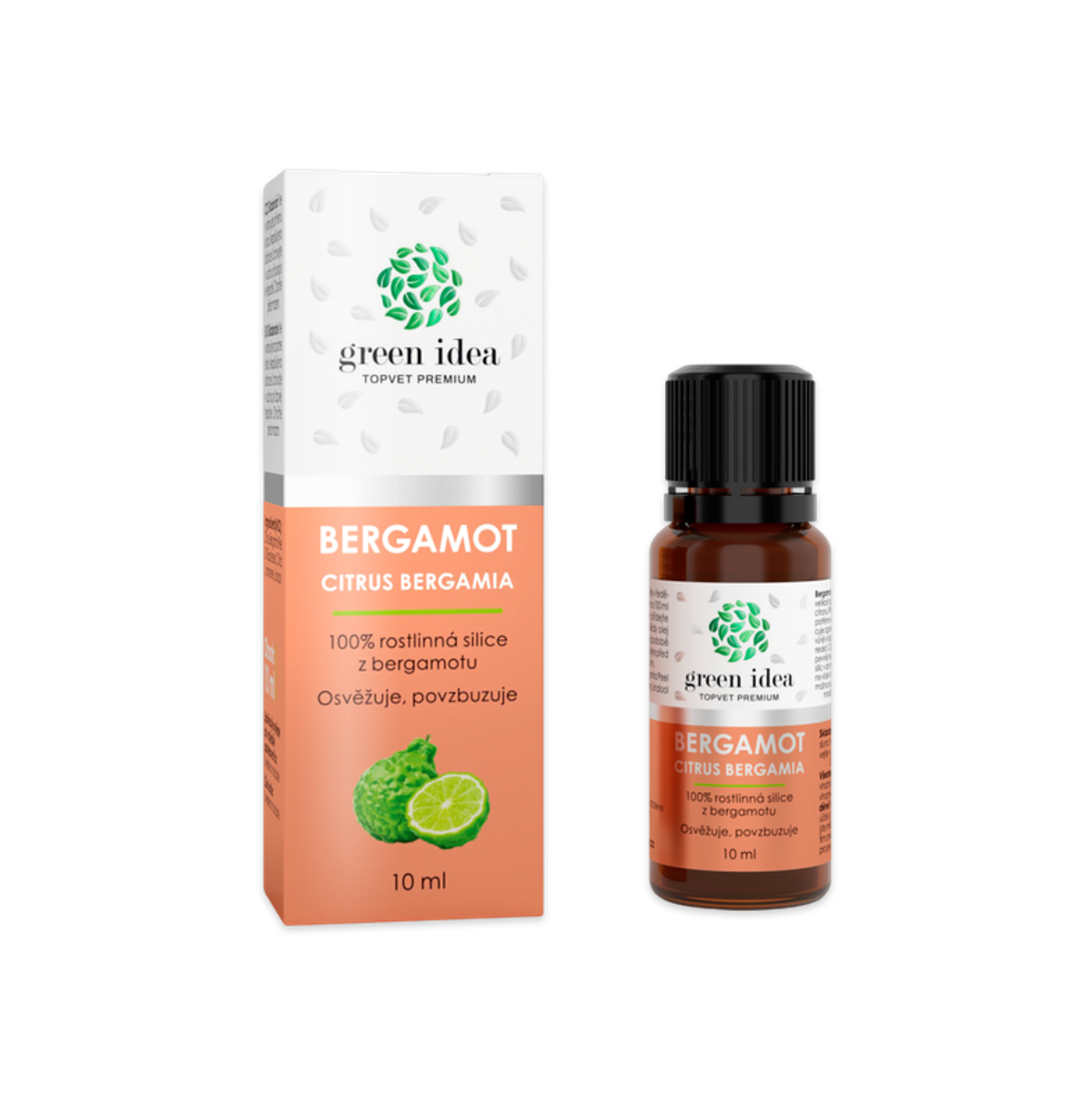 Bergamot – 100 % silica 10 ml – Green idea