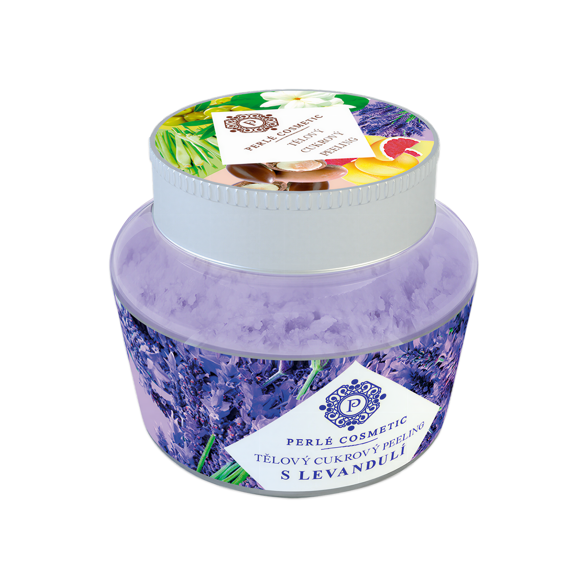 Cukrový peeling s levanduľou 200 g – Green idea