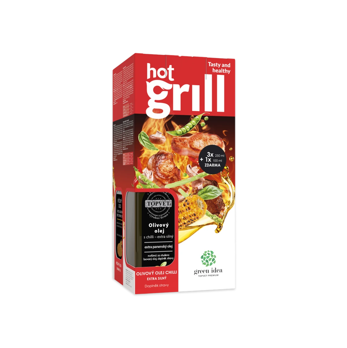 Hot grill 3+1 zadarmo – Green idea