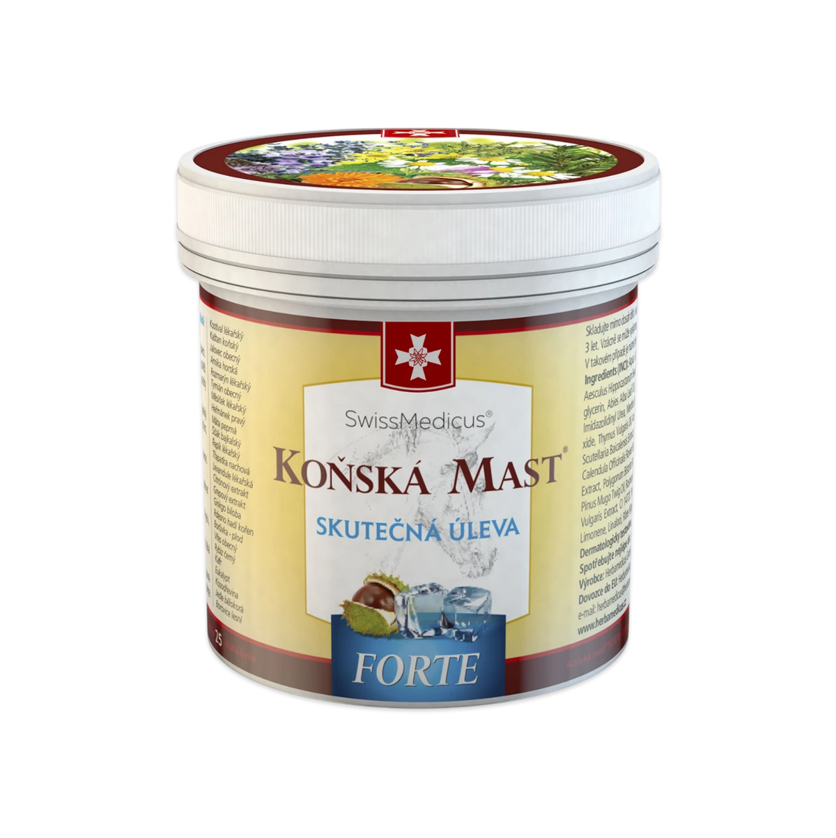 Konská masť forte chladivá 250 ml – Green idea