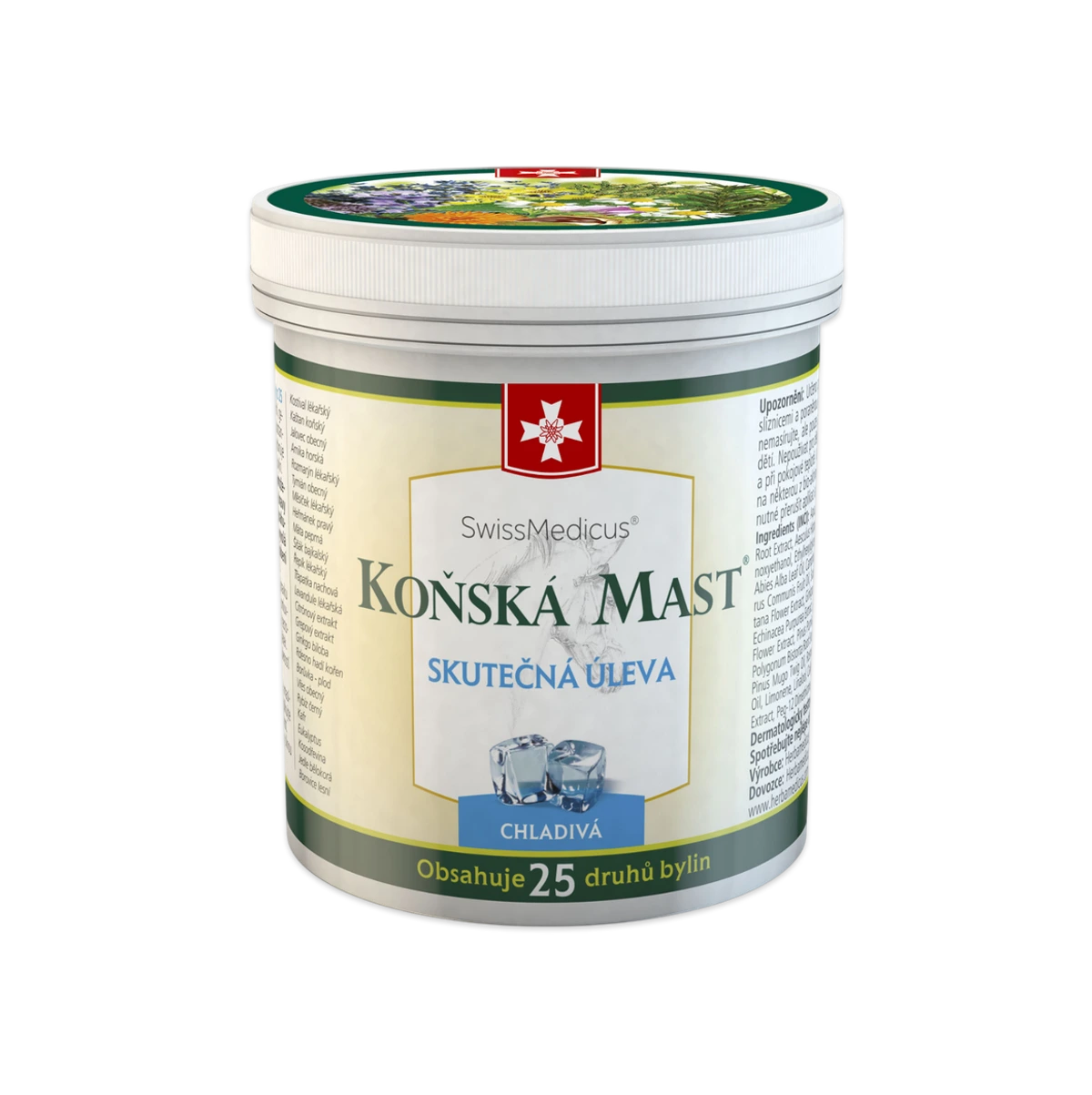 Konská masť chladivá 500 ml – Green idea