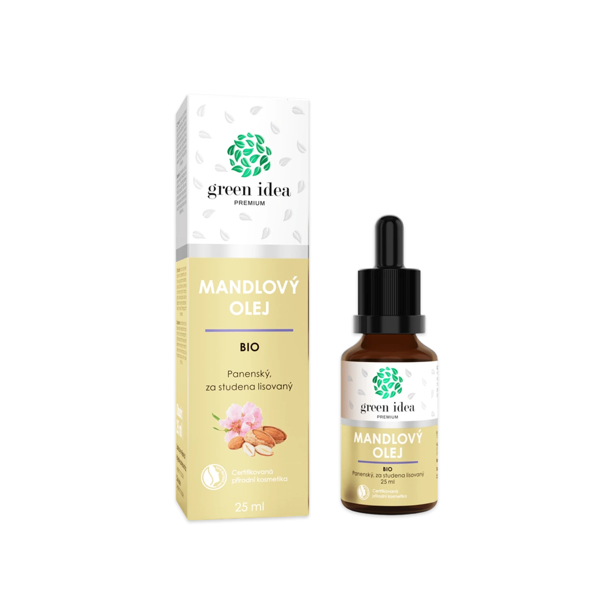 BIO mandľový olej – 25 ml – Green idea