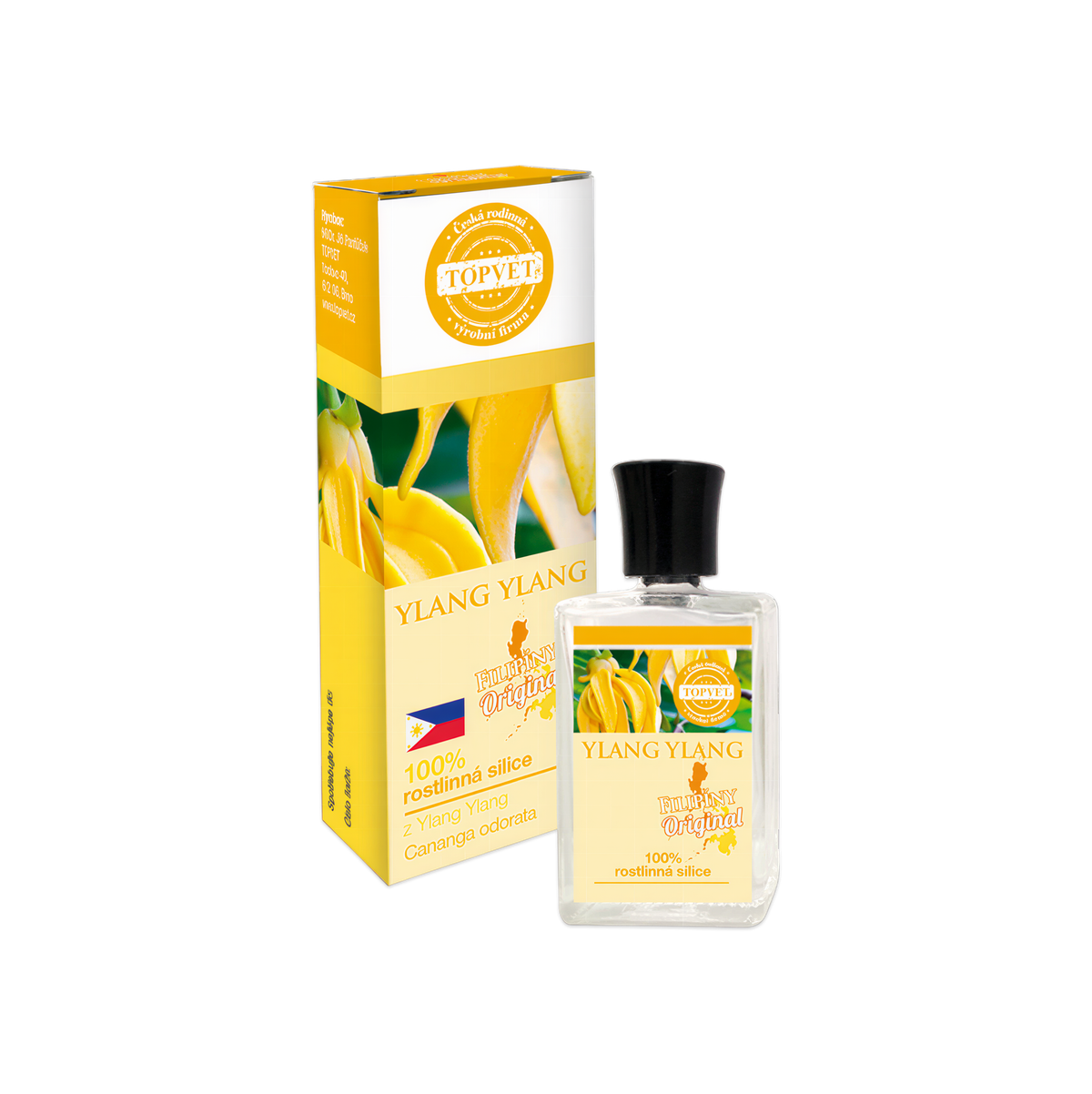 Ylang-ylang – 100% silica 10 ml – Green idea