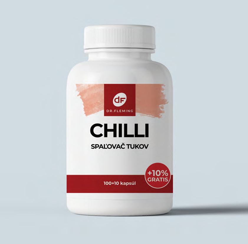 E-shop Chilli Spaľovač tukov - 110 kapsúl - Dr. Fleming