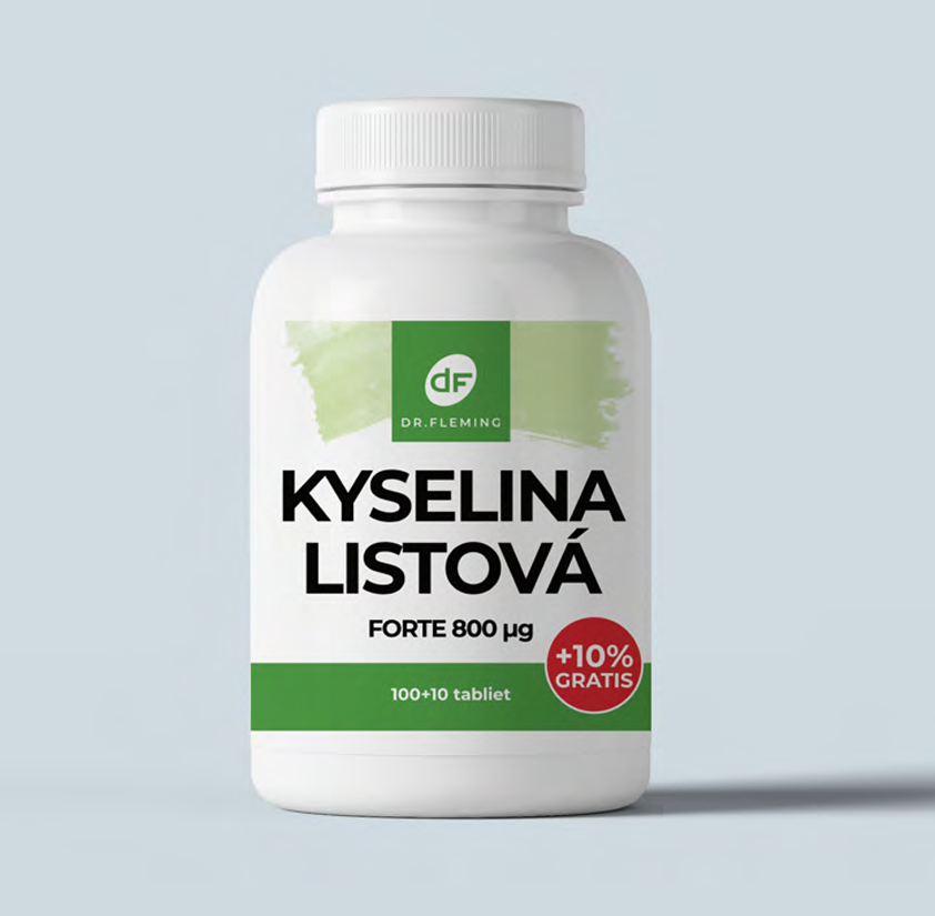 E-shop Kyselina Listová - 110 tabliet - Dr. Fleming