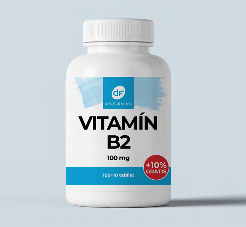 E-shop Vitamín B2 100mg - 110 tabliet - Dr. Fleming