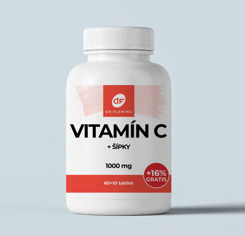 E-shop Vitamín C 1000 + Šípky - 70 tabliet - Dr. Fleming
