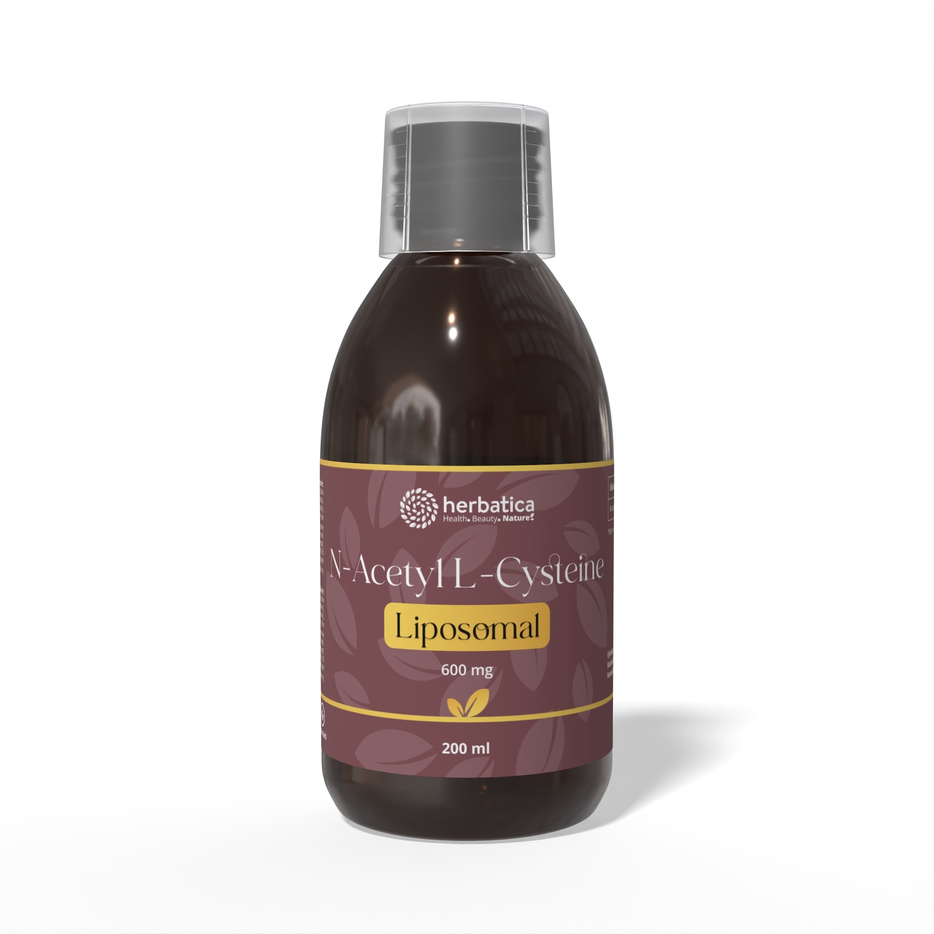 E-shop Lipozomálny N‑Acetyl L‑Cysteín 600 mg - 200 ml - Herbatica