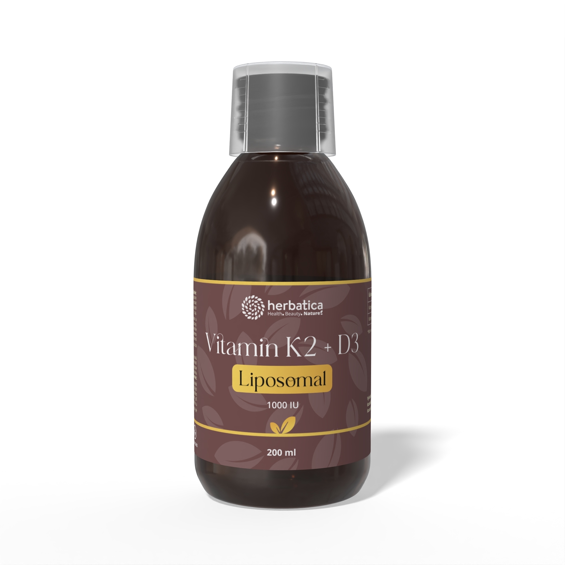 E-shop Lipozomálny Vitamín K2 + D3 - 200 ml - Herbatica